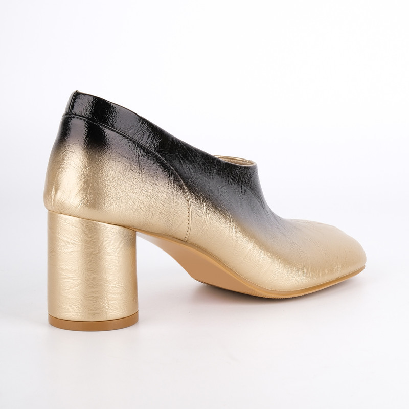 Square Toe Chunky Heels Ankle Boots