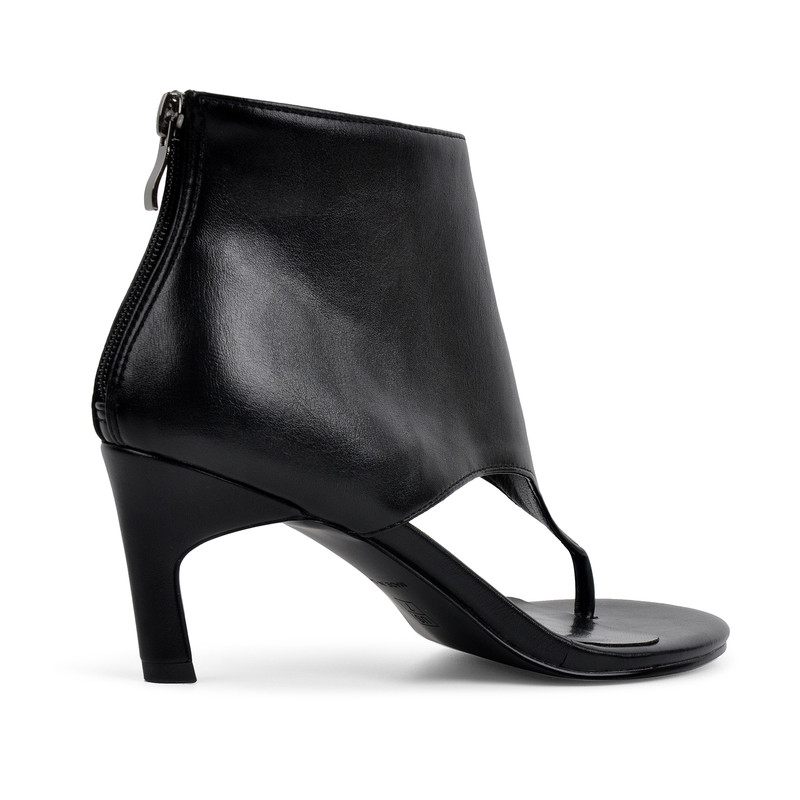 Round Toe Low Heel Sandal Boots