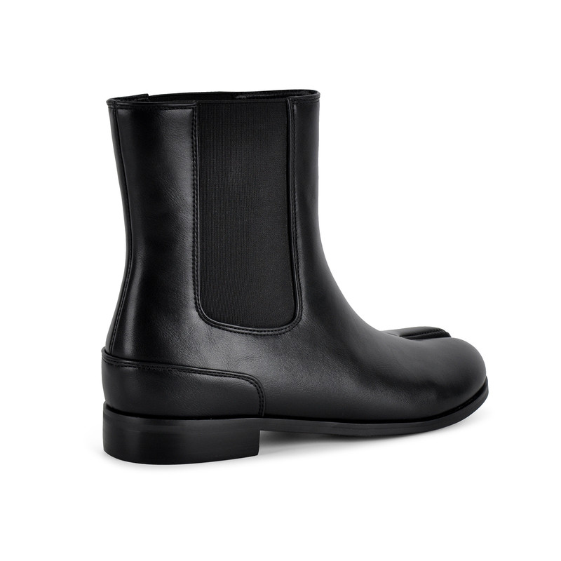 Round Toe Tabi Ankle Boots