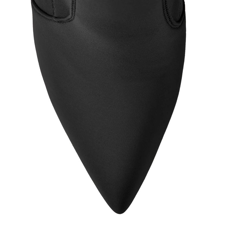 Pointed Toe High Heels Ankle Boots