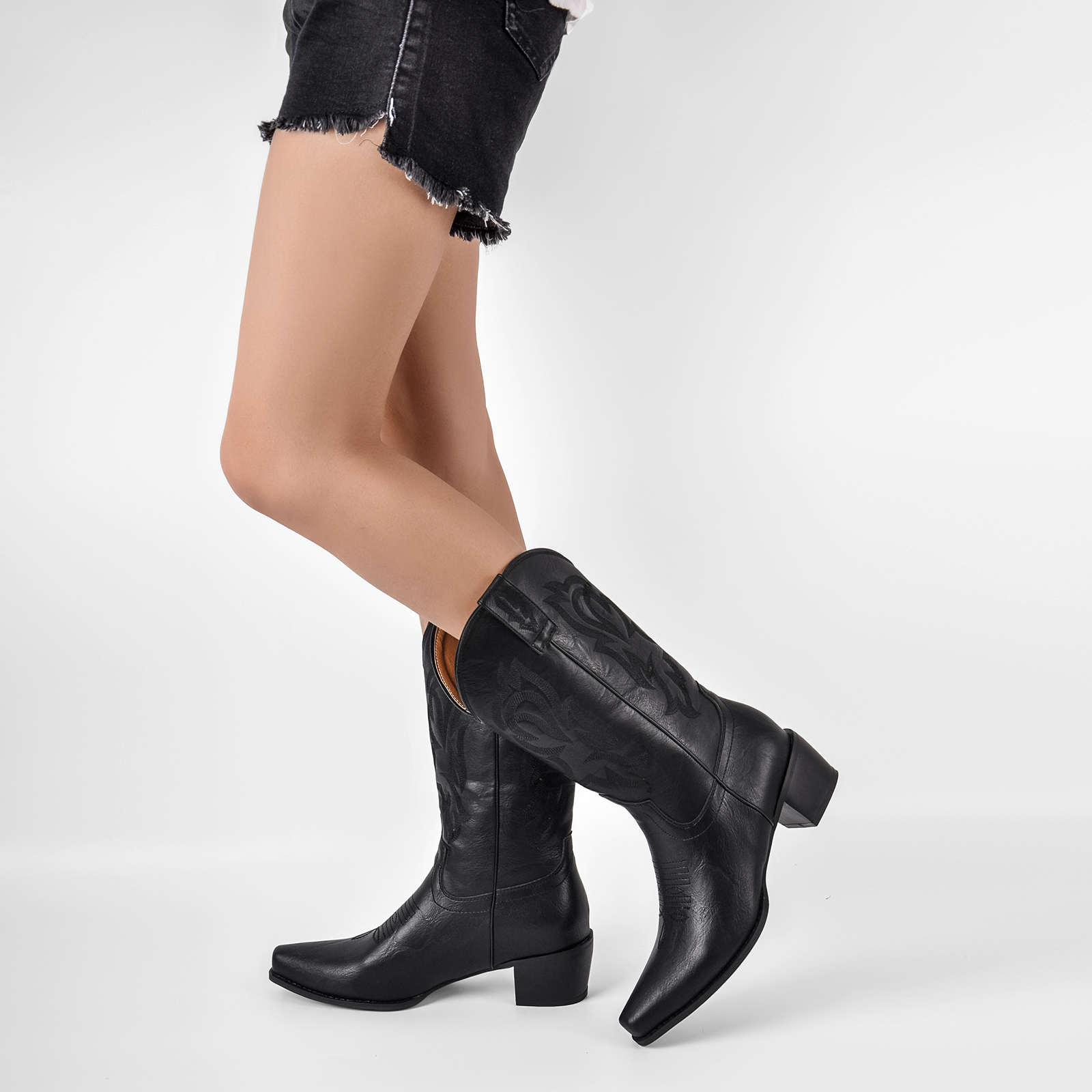 Cowboy Embroidery Western Boots