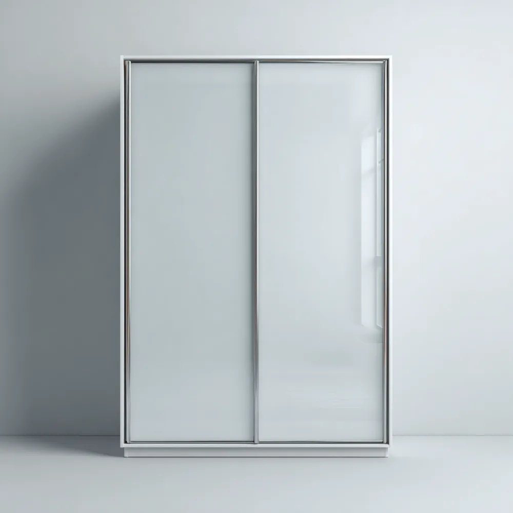 Armario de puertas correderas 200x220x60 cm - Blanco-Xelvador