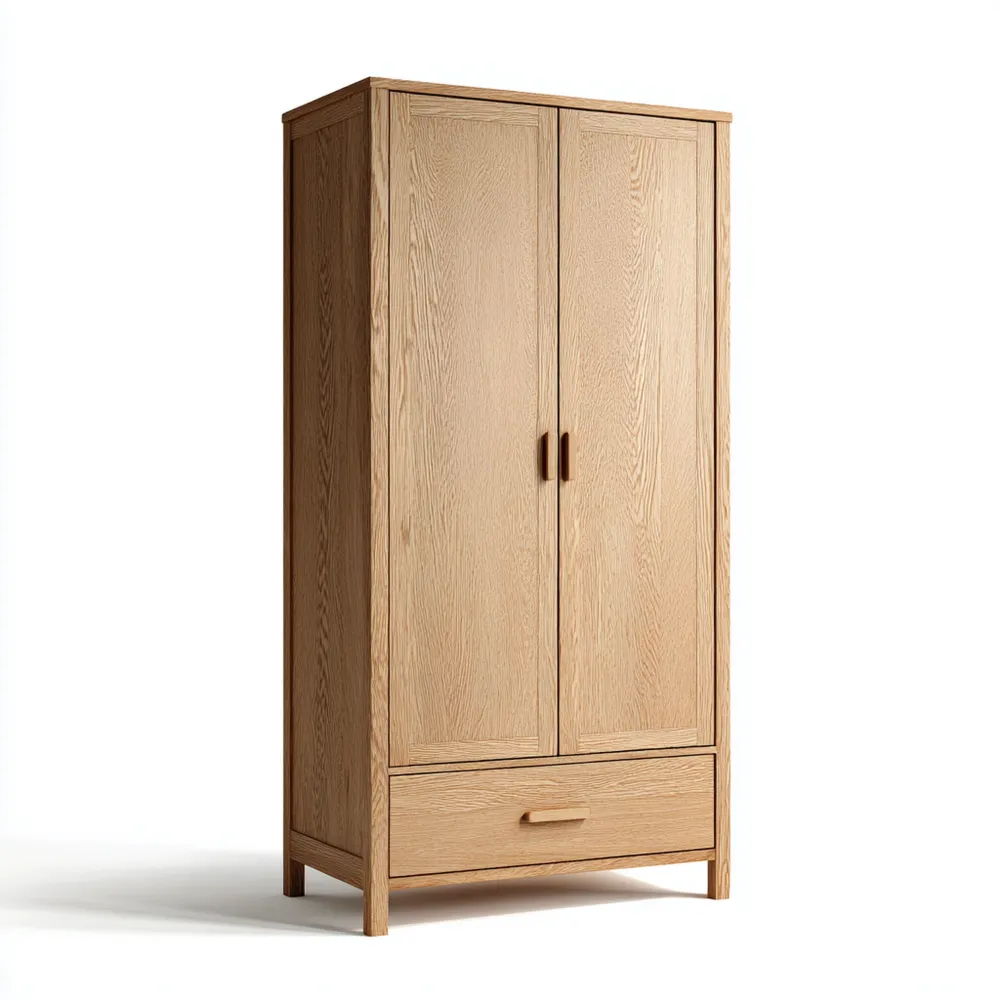 Armario de Madera de Roble 180x90x50 cm - Estilo Contemporáneo