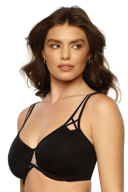 Amaranth Unlined Minimizer Bra