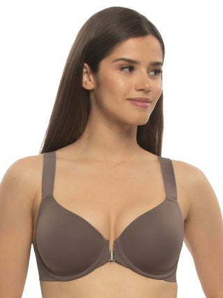 Utopia Front-Close Racerback T-Shirt Bra