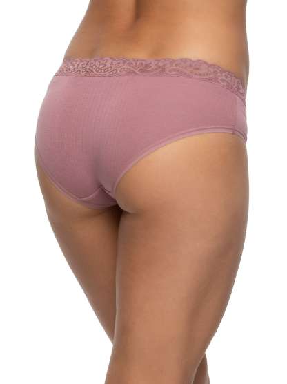 Lace Top Bikini Underwear 5-Pack