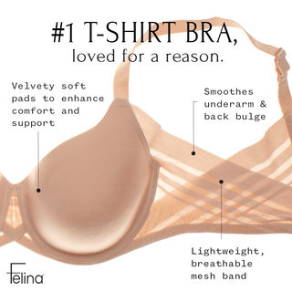 Marvelous Side Smoothing T-Shirt Bra