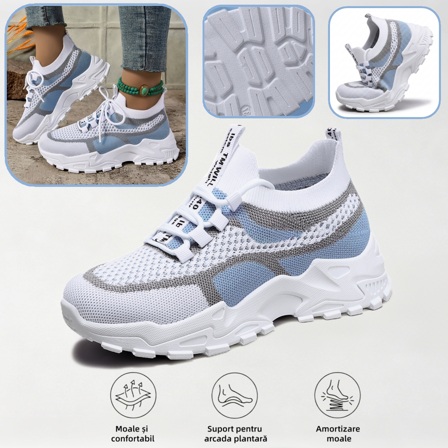 🔥70% reducere astăzi - Nu ratați! ⏰ Pantofi ortopedici cu design ergonomic - design cu suport pentru arcul plantar 👞 Ameliorează cu ușurință durerea de picior