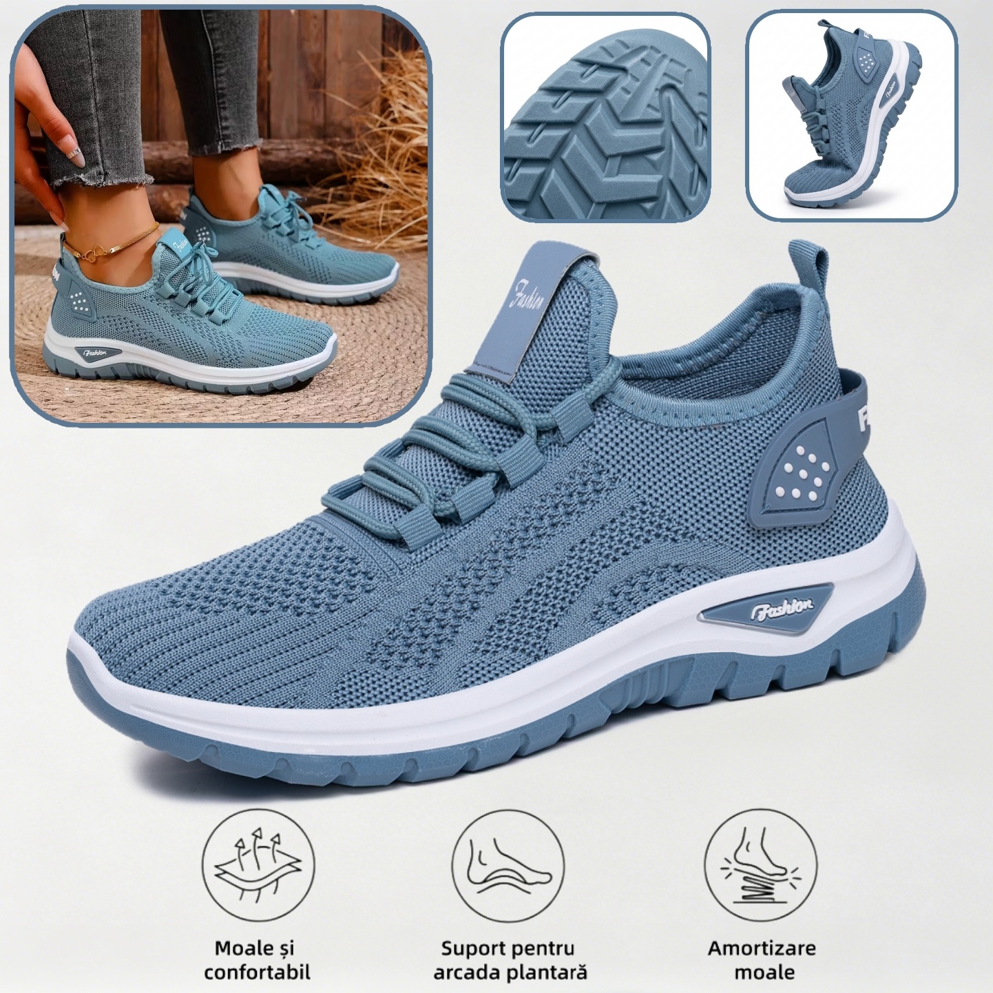 🔥70% reducere astăzi - Nu ratați! ⏰ Pantofi ortopedici cu design ergonomic - design cu suport pentru arcul plantar 👞 Ameliorează cu ușurință durerea de picior