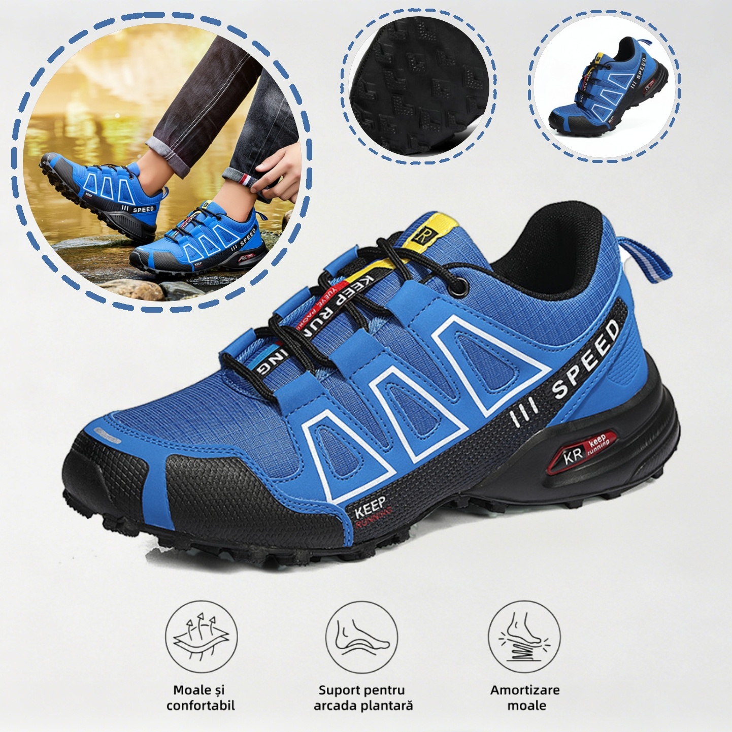 🎉Ultima zi! Reducere de 70%! Nu rata această oportunitate rară! ✅Încălțămintea ortopedică cu design ergonomic ameliorează eficient durerile de spate, articulații și picioare - potrivită atât pentru bărbați, cât și pentru femei.