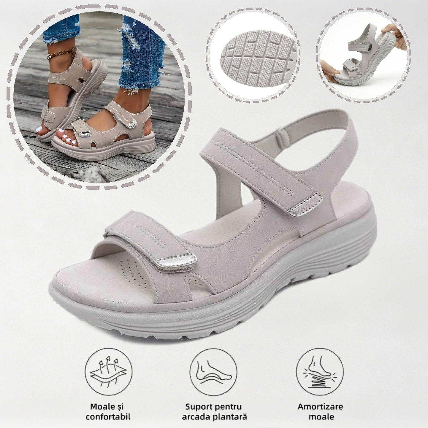 🔥70% reducere astăzi - Nu ratați! ⏰ Pantofi ortopedici cu design ergonomic - design cu suport pentru arcul plantar 👞 Ameliorează cu ușurință durerea de picior