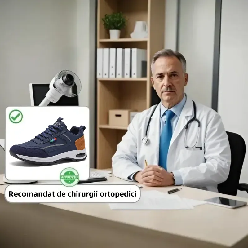 【🎁Ofertă limitată】Pantofi casual ergonomici👞 Ameliorează cu ușurință durerile de picioare✅ Mers confortabil✅ Suport pentru arcul plantar✅