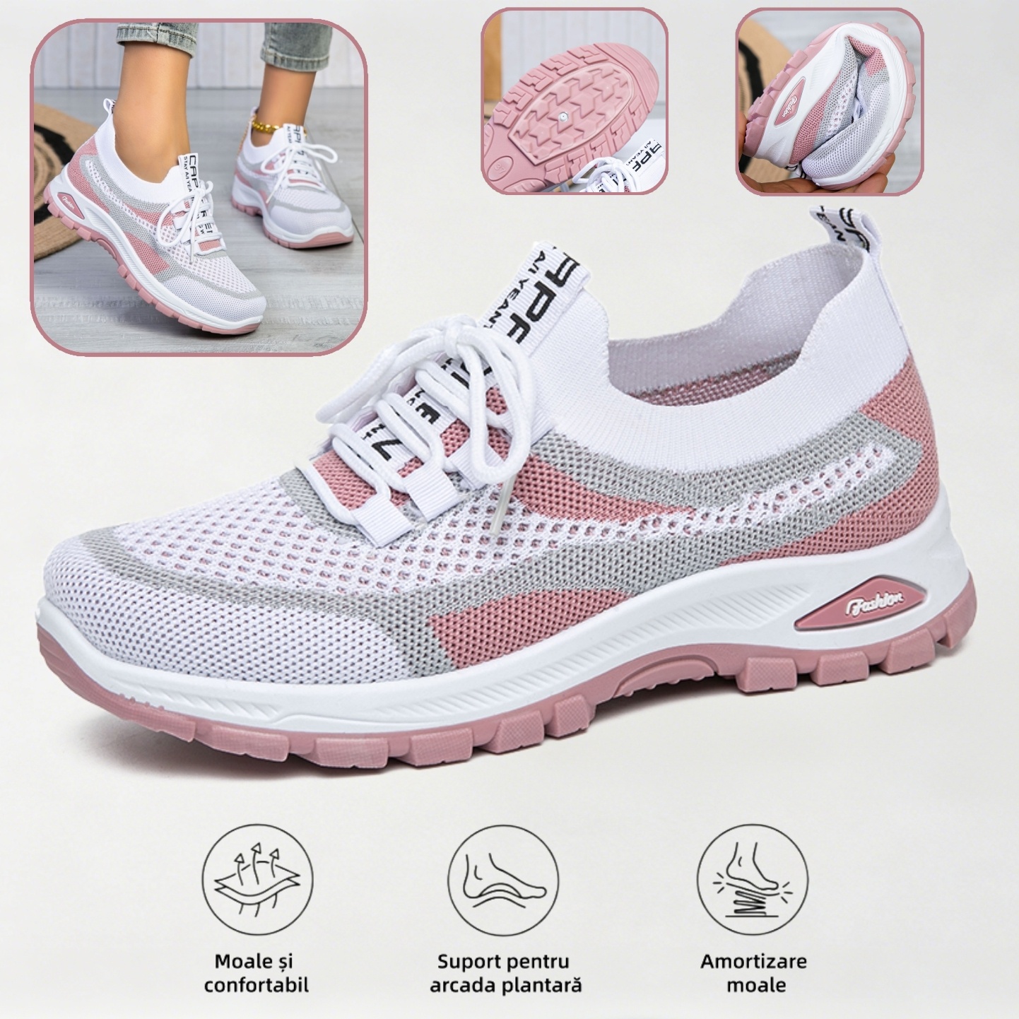 🔥70% reducere astăzi - Nu ratați! ⏰ Pantofi ortopedici cu design ergonomic - design cu suport pentru arcul plantar 👞 Ameliorează cu ușurință durerea de picior