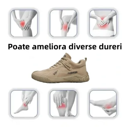 (🎉 50% reducere astăzi - ofertă pe timp limitat, nu o ratați) Pantofi ortopedici pentru bărbați ergonomici - suport pentru arc, cusute manual pentru o experiență confortabilă de mers 👞