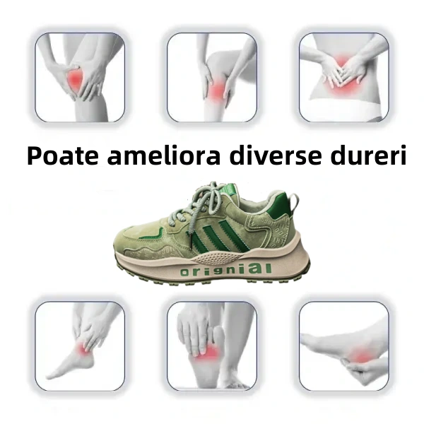 【🎉Azi 60% reducere - ofertă pe timp limitat】🔥 Pantofi ortopedici ergonomici pentru bărbați, cusuți manual ✅ Mers confortabil, ameliorarea durerii 👞