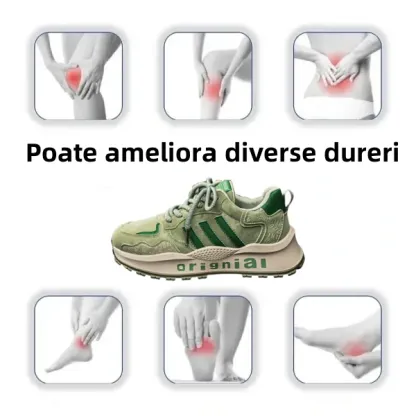 【🎉Azi 60% reducere - ofertă pe timp limitat】🔥 Pantofi ortopedici ergonomici pentru bărbați, cusuți manual ✅ Mers confortabil, ameliorarea durerii 👞