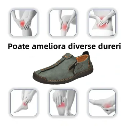 [🔥Reducere limitată de 60% - ofertă - nu o ratați] Pantofi ortopedici cu design ergonomic - structură de susținere a arcului plantar 👞Ameliorează cu ușurință durerea de picior✅