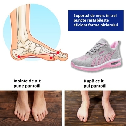 🔥70% reducere astăzi - Nu ratați! ⏰ Pantofi ortopedici cu design ergonomic - design cu suport pentru arcul plantar 👞 Ameliorează cu ușurință durerea de picior