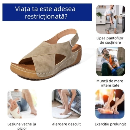 🔥70% reducere astăzi - Nu ratați! ⏰ Pantofi ortopedici cu design ergonomic - design cu suport pentru arcul plantar 👞 Ameliorează cu ușurință durerea de picior