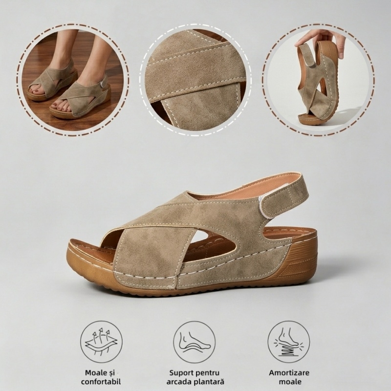 🔥70% reducere astăzi - Nu ratați! ⏰ Pantofi ortopedici cu design ergonomic - design cu suport pentru arcul plantar 👞 Ameliorează cu ușurință durerea de picior
