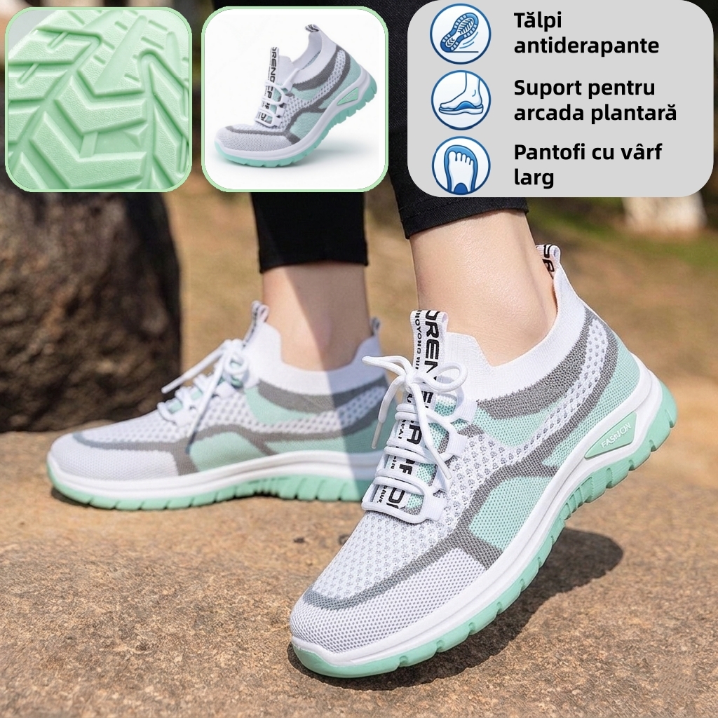🔥70% reducere astăzi - Nu ratați! ⏰ Pantofi ortopedici cu design ergonomic - design cu suport pentru arcul plantar 👞 Ameliorează cu ușurință durerea de picior