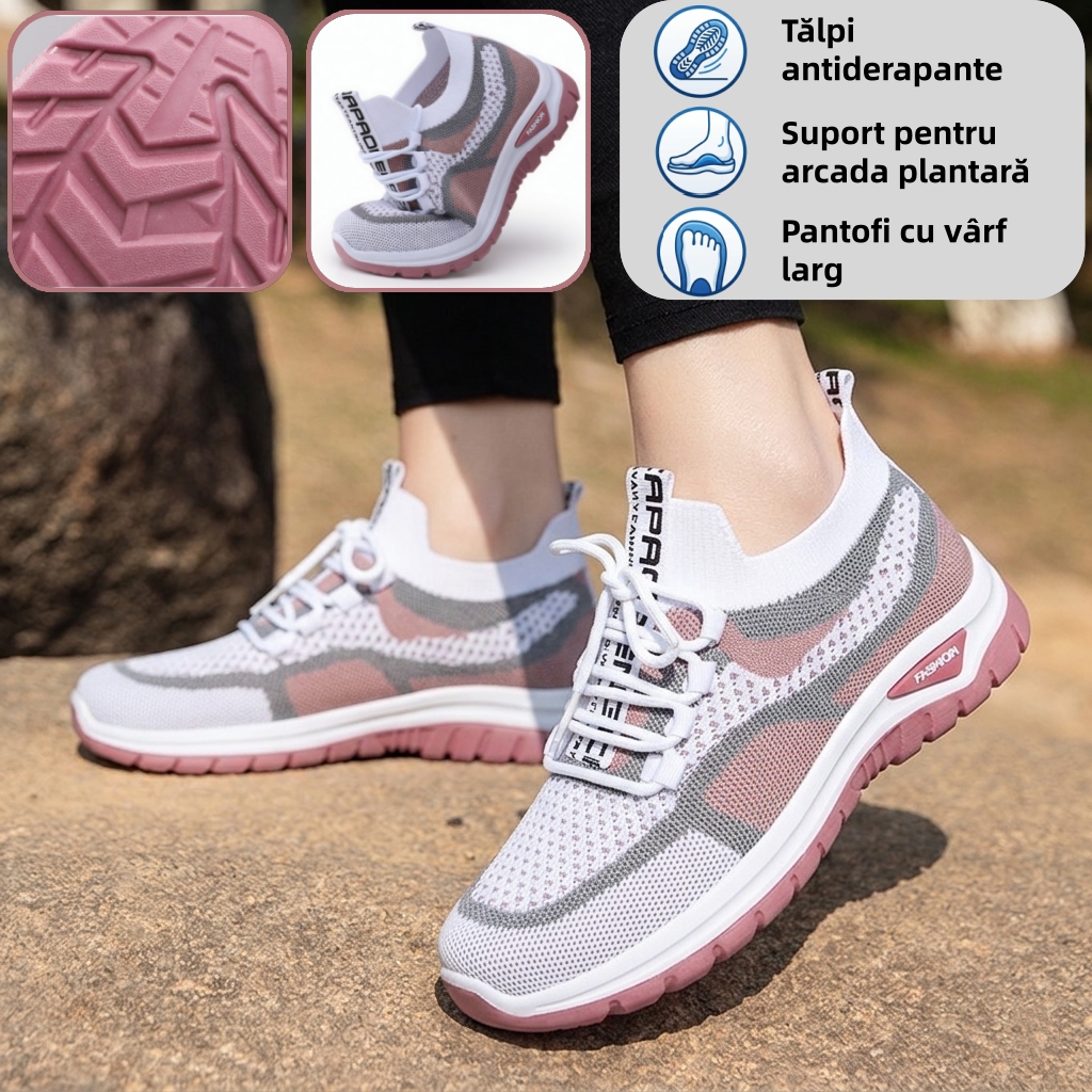 🔥70% reducere astăzi - Nu ratați! ⏰ Pantofi ortopedici cu design ergonomic - design cu suport pentru arcul plantar 👞 Ameliorează cu ușurință durerea de picior