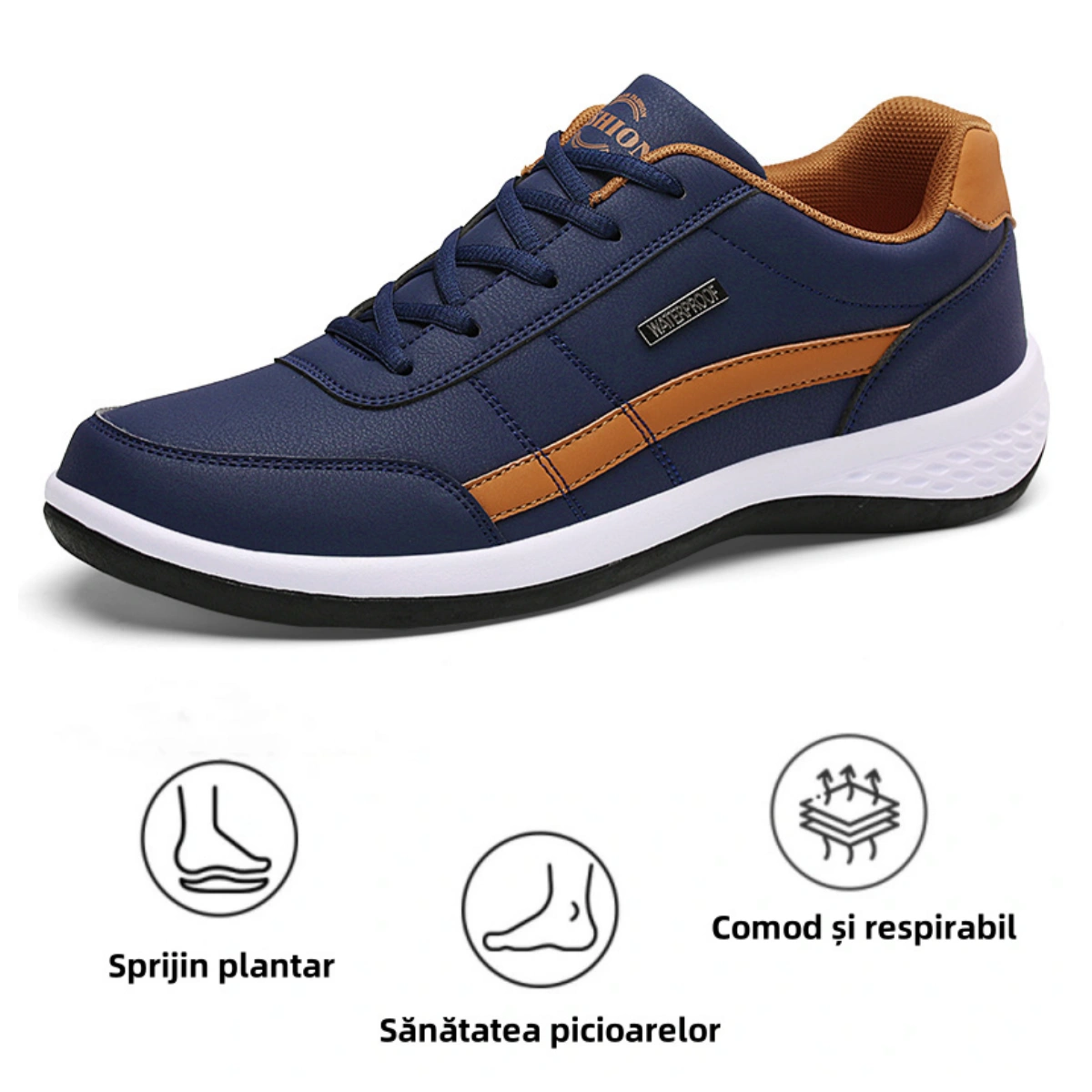 【🔥Reducere limitată de 60% - Ofertă】Încălțăminte ortopedică luxoasă, moale și confortabilă 👞Fabricată din piele periată italiană (Susține și ameliorează durerile de picioare)✅