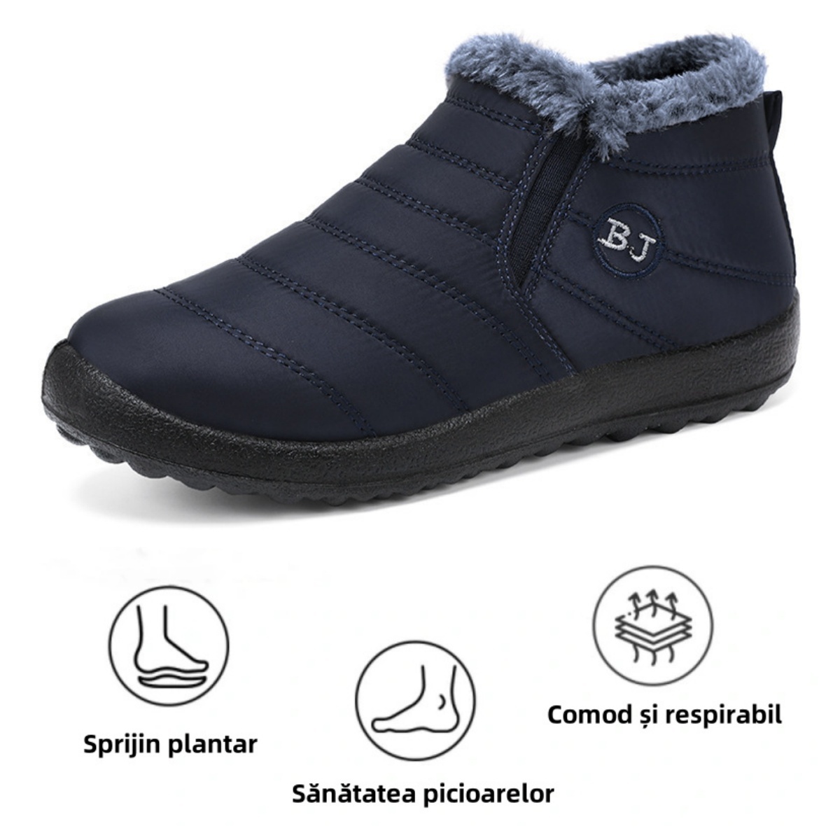 [Ofertă limitată în timp: Reducere 60%] 🔥Marcă australiană de lux🔥 Ameliorează durerile de picioare - Pantofi ortopedici ergonomici de iarnă🦶 - Impermeabili și antiderapanți - Unisex✅