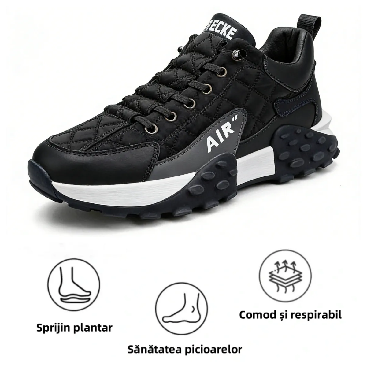 【🎁Ofertă limitată】🔥Încălțăminte ortopedică cu design ergonomic👞Suport pentru arcada plantară - Ameliorează durerea de picior și face mersul mai confortabil✅