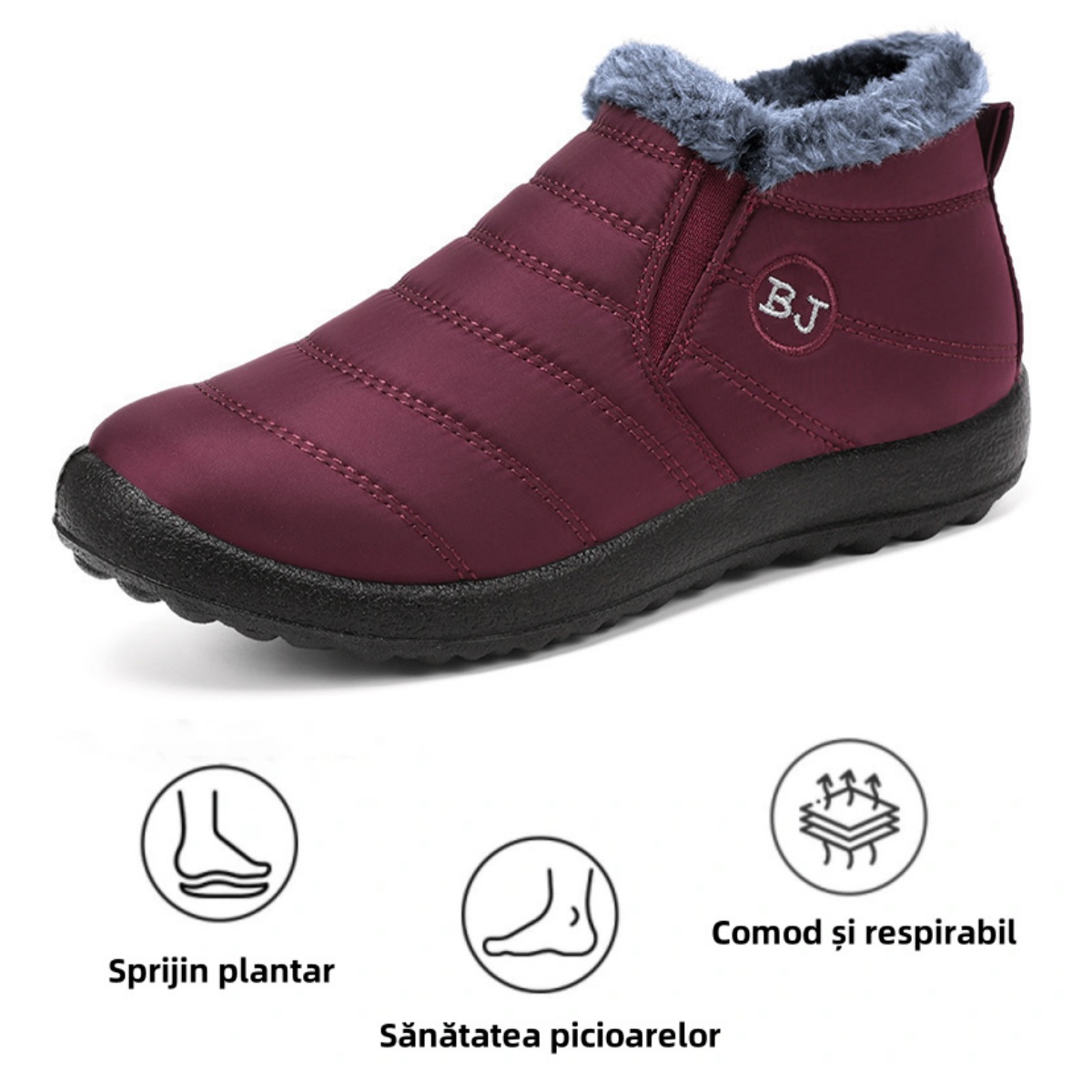 [Ofertă limitată în timp: Reducere 60%] 🔥Marcă australiană de lux🔥 Ameliorează durerile de picioare - Pantofi ortopedici ergonomici de iarnă🦶 - Impermeabili și antiderapanți - Unisex✅