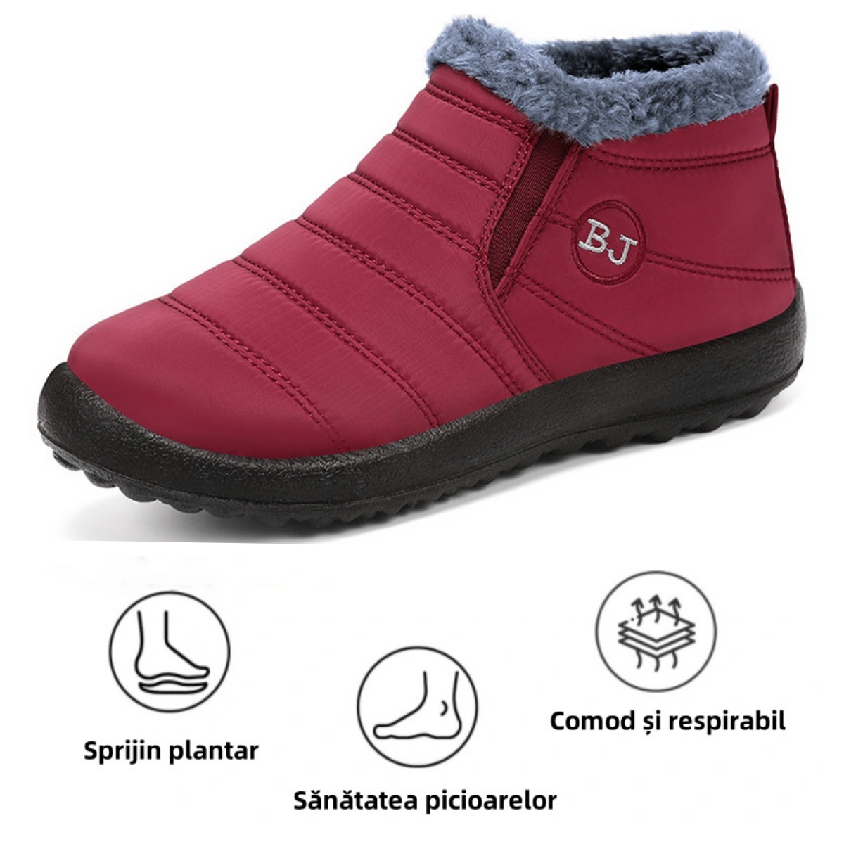 [Ofertă limitată în timp: Reducere 60%] 🔥Marcă australiană de lux🔥 Ameliorează durerile de picioare - Pantofi ortopedici ergonomici de iarnă🦶 - Impermeabili și antiderapanți - Unisex✅