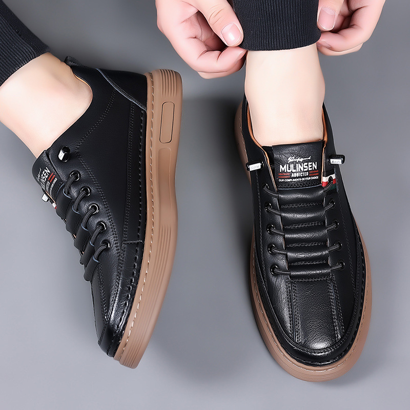 【🎉Ofertă limitată】 - Pantofi ortopedici din piele australiană autentică 👞 - Indispensabili pentru bărbați ✅ Suport pentru arcul plantar - Confortabili pentru mersul pe tot parcursul zilei ✅