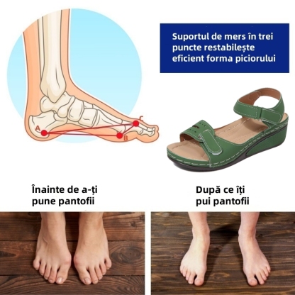🔥70% reducere astăzi - Nu ratați! ⏰ Pantofi ortopedici cu design ergonomic - design cu suport pentru arcul plantar 👞 Ameliorează cu ușurință durerea de picior