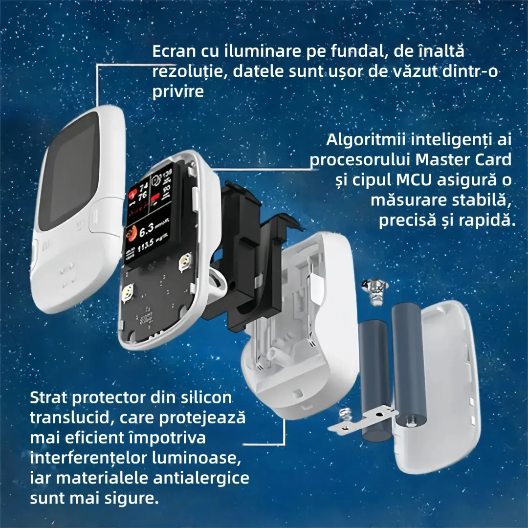 【Omron™】Glucometru neinvaziv - multifuncțional （Made in USA）