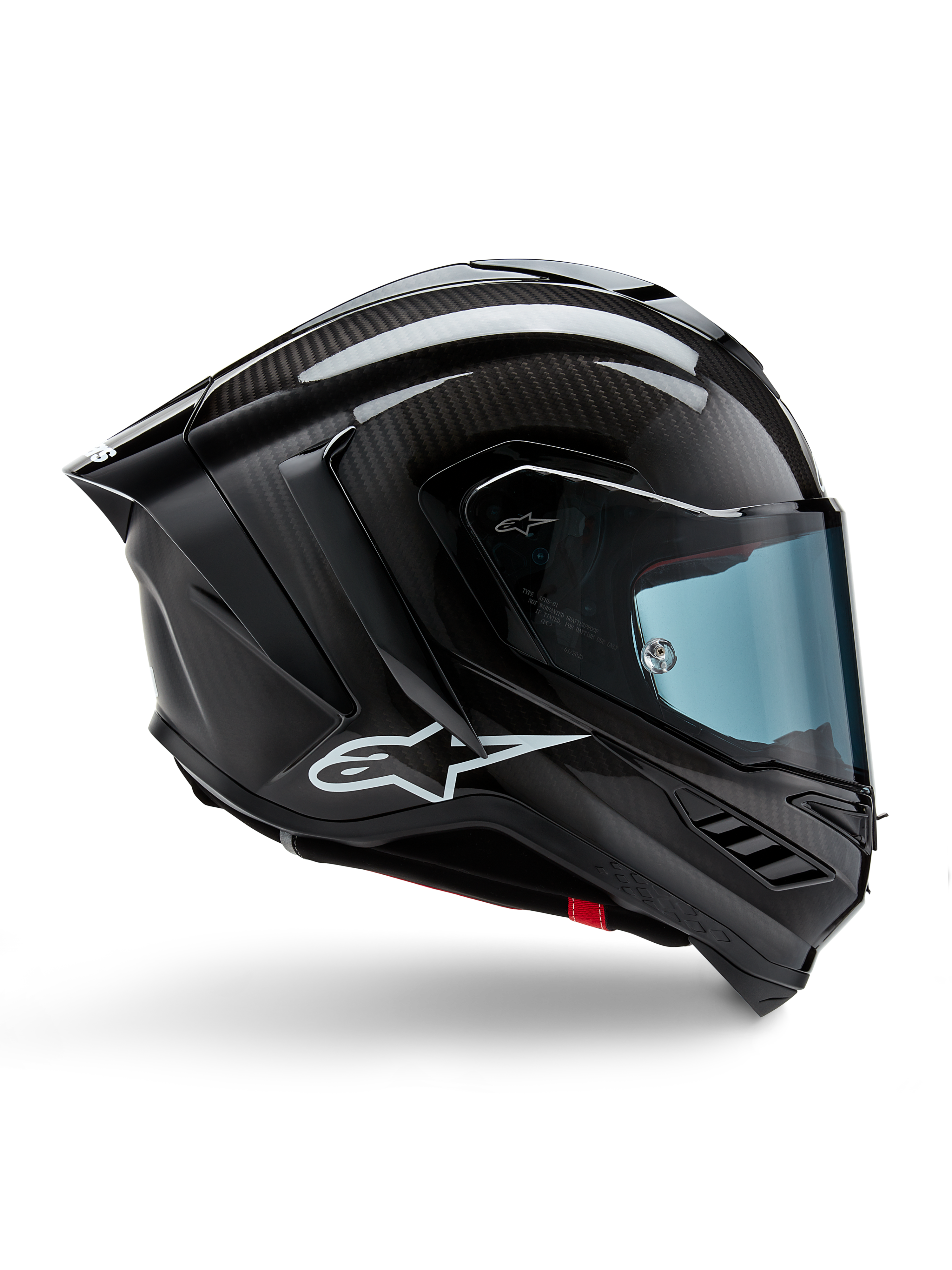 Přilba Alpinestars Supertech R10 Solid, karbonová skořepina, certifikace CE, pokročilé odvětrávání a padnutí