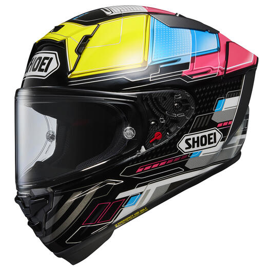 Motocyklová helma Shoei X-Fifteen Proxy s integrálním profilem