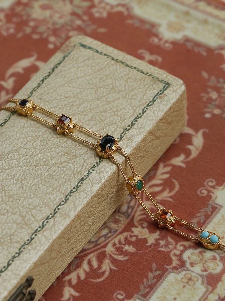 Set colier Tilda | Placat cu aur de 24k