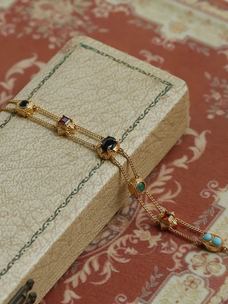 Set colier Tilda | Placat cu aur de 24k