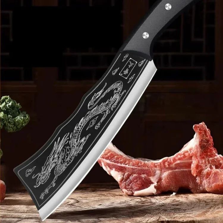 ⏰Промоция от последния ден 50% ОТСТЪПКА Версия от титаниева стомана Black Dragon Knife