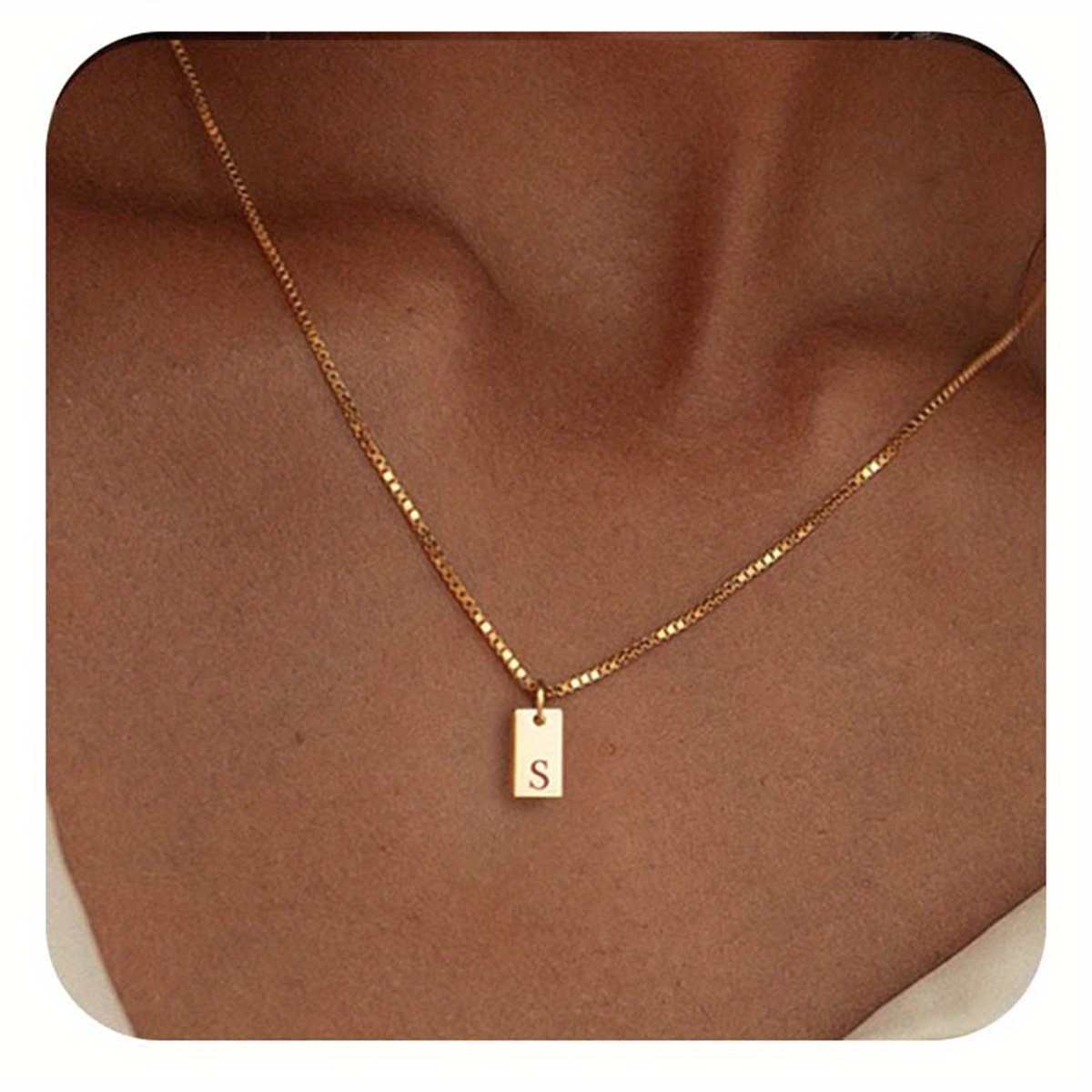 🎁 50% sleva na všechny produkty !🌟Náhrdelník s anglickými iniciálami Náhrdelník ze 14K zlata💫