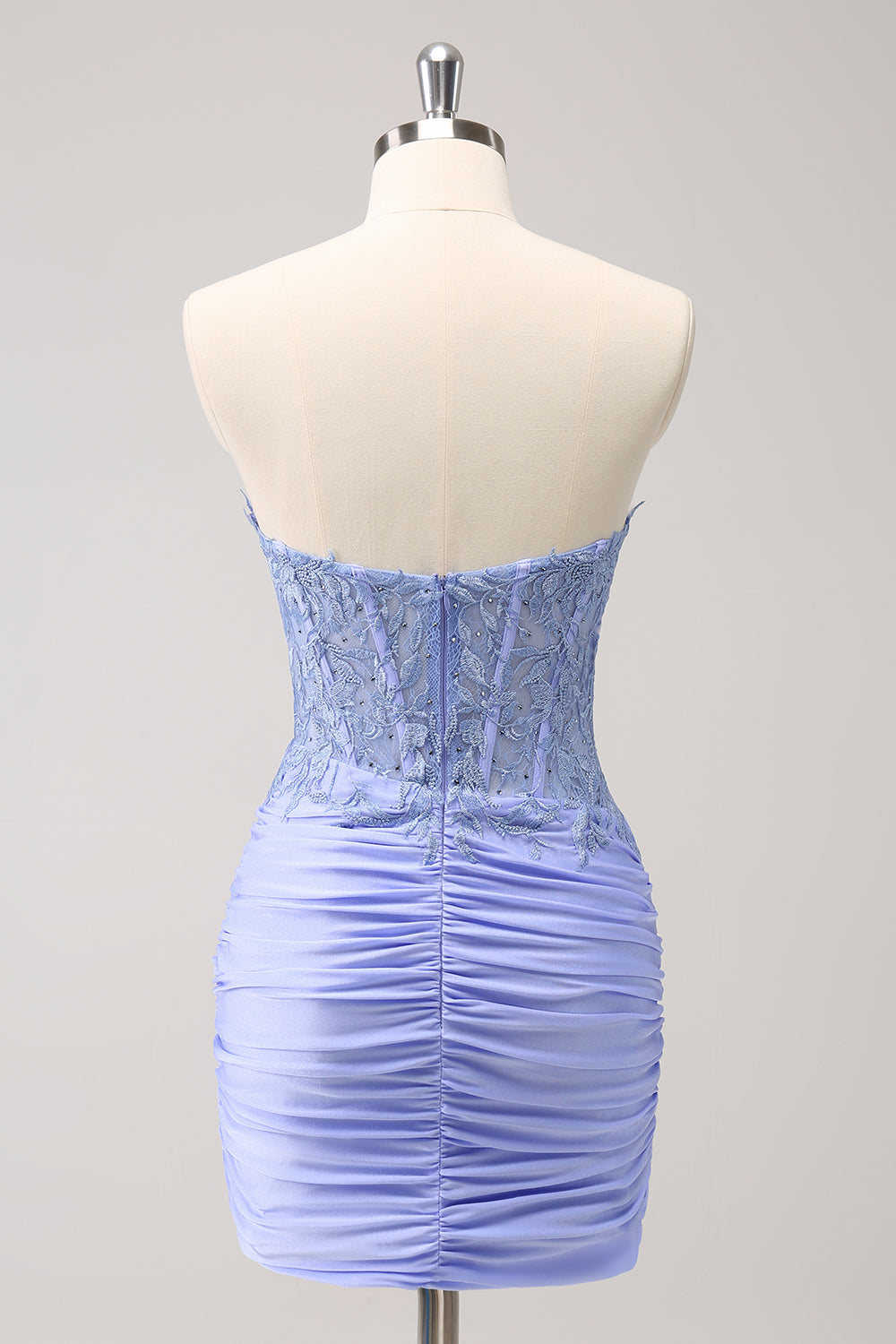 Red Sweetheart Bodycon Corset Homecoming Dress with Beading