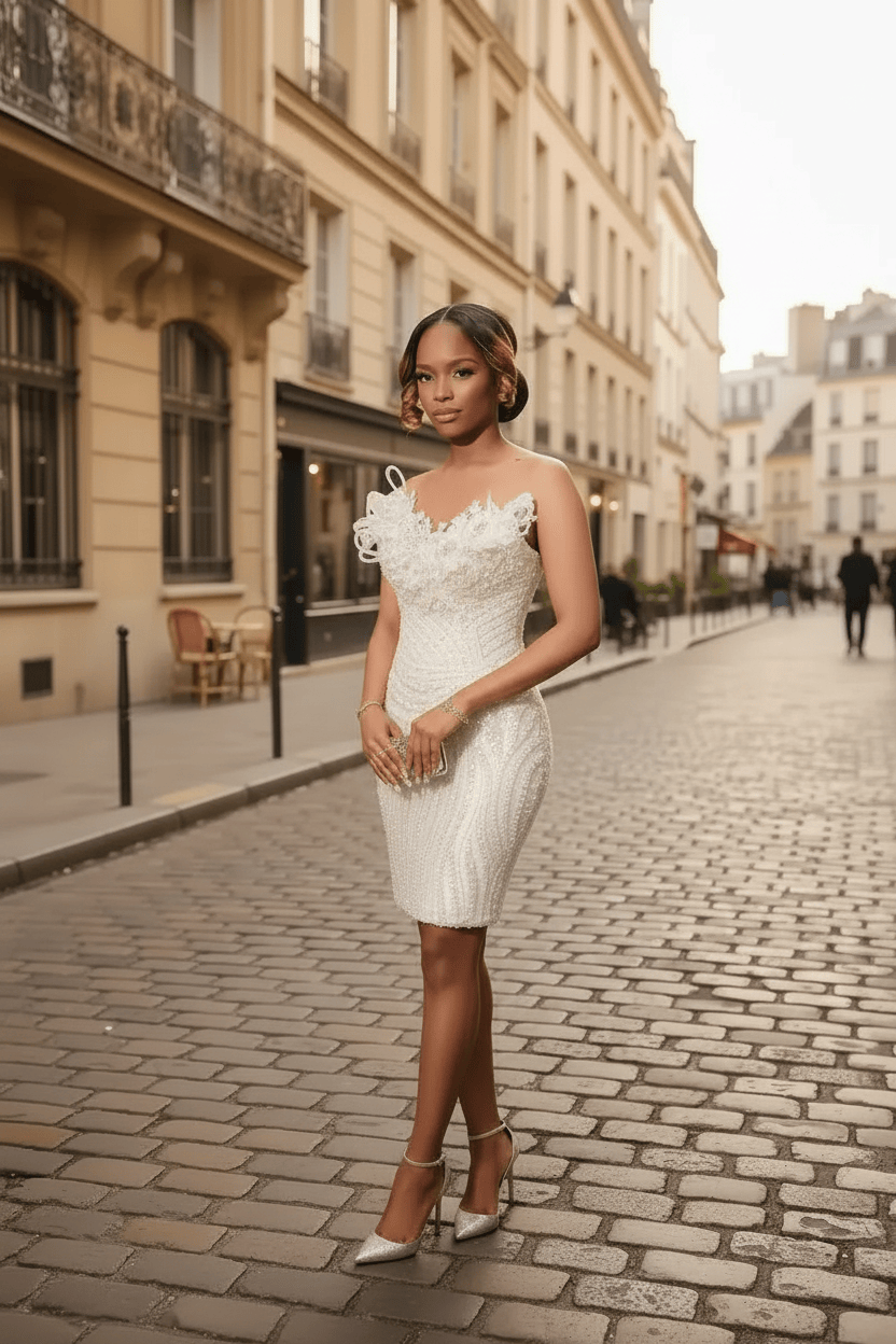 Emerald Enchantment Off-Shoulder Sequin Short Homecoming Dress with 3D Florals & Spiral Details
