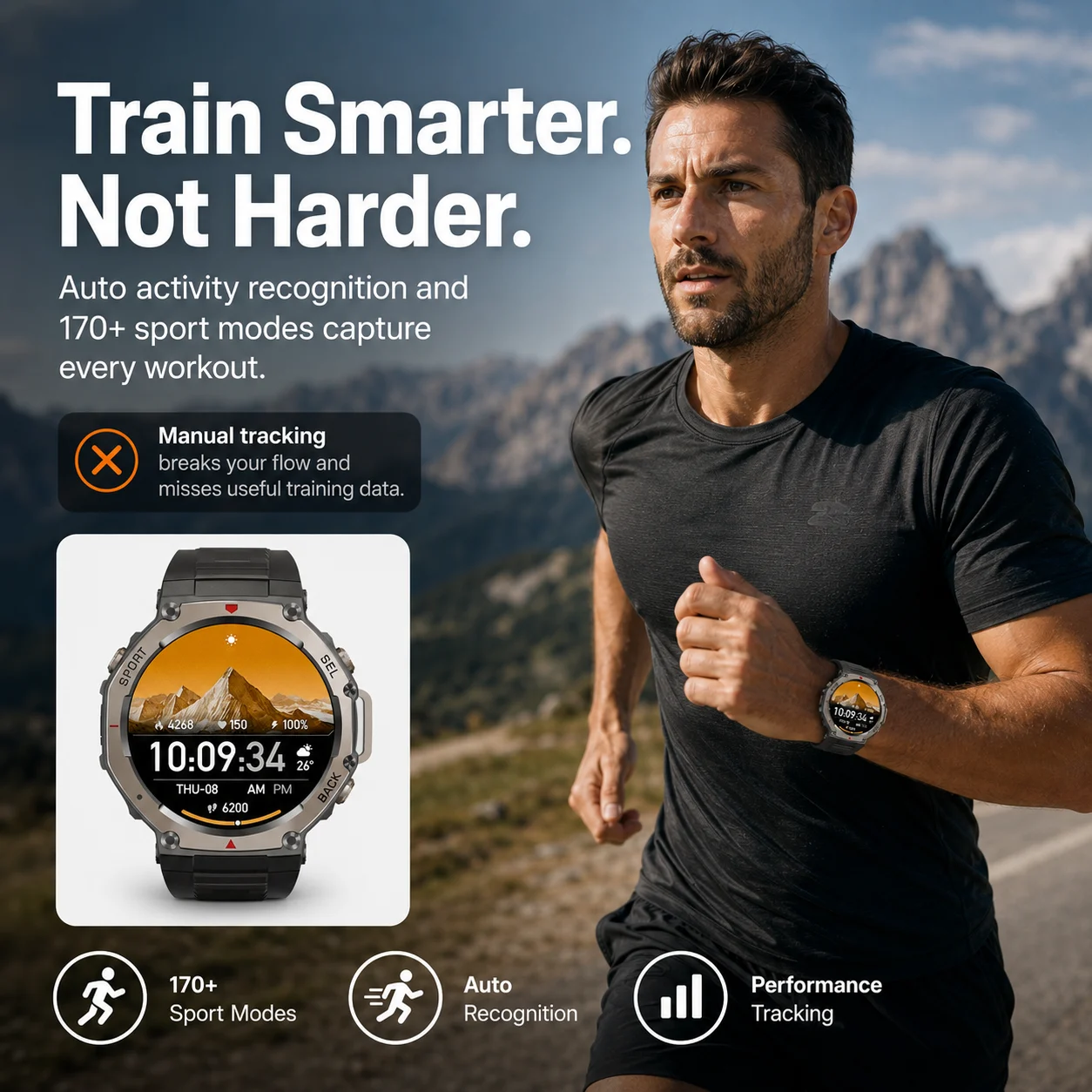 Lumivo GPS Sports Smartwatch