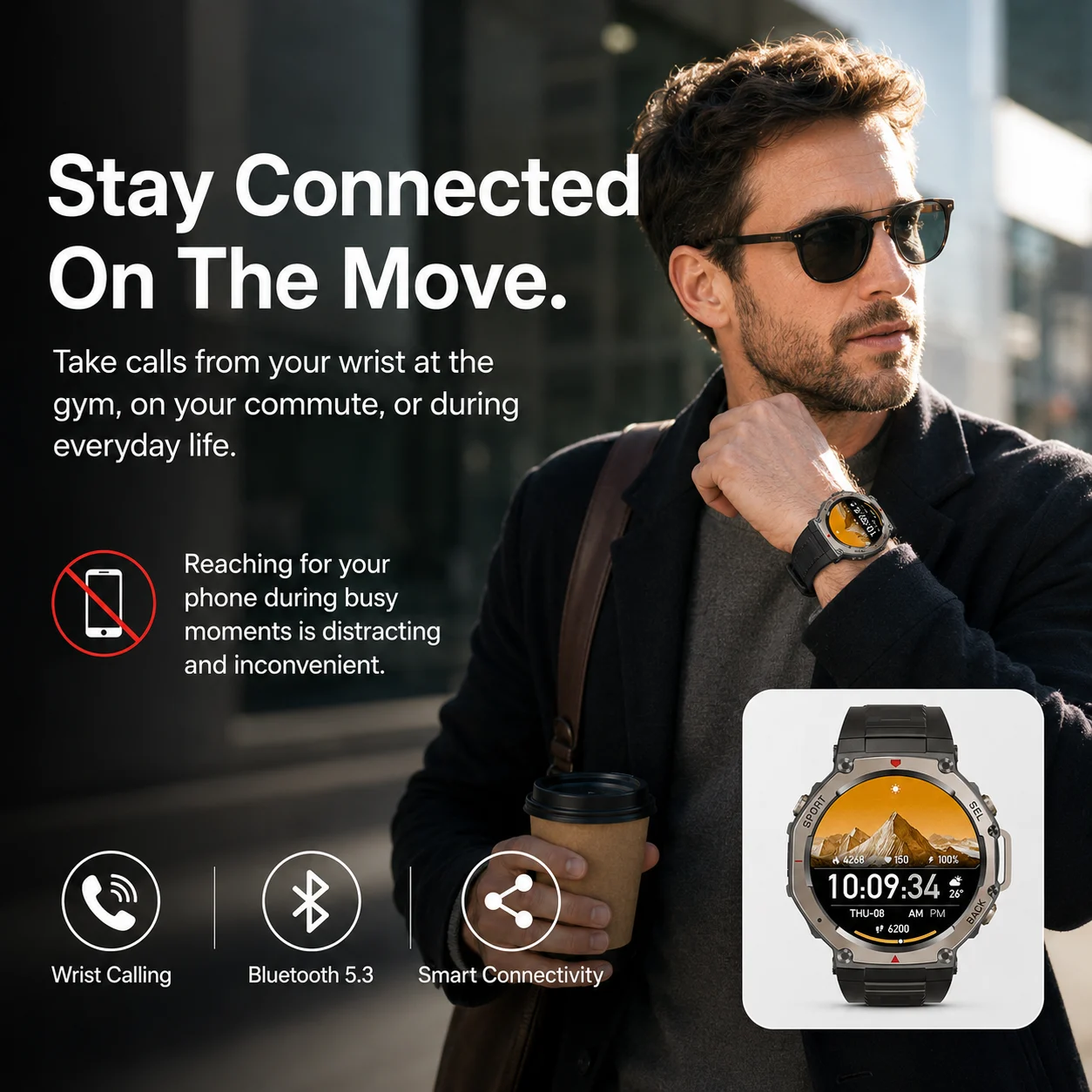 Lumivo GPS Sports Smartwatch