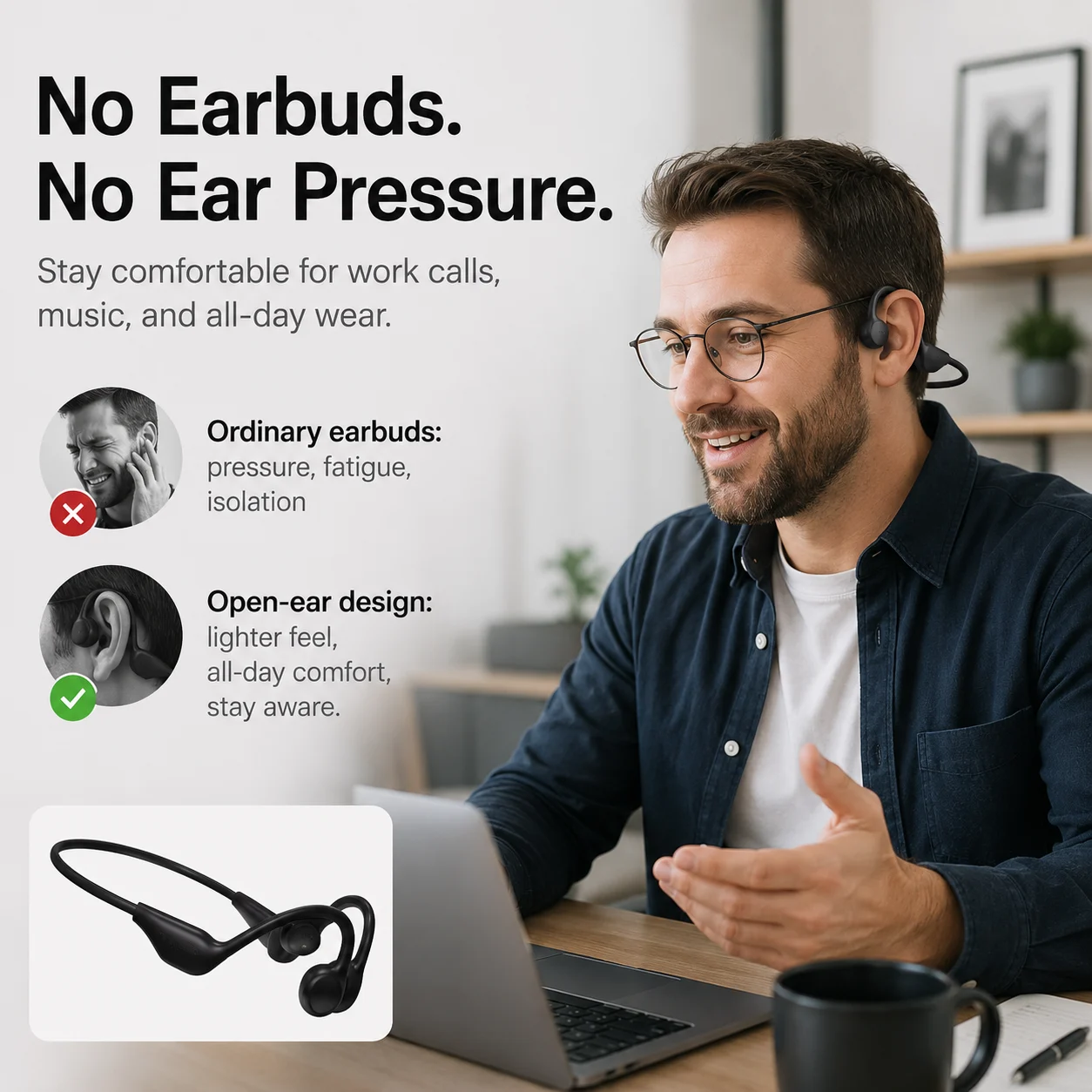 Lumivo Bone Conduction Headphones