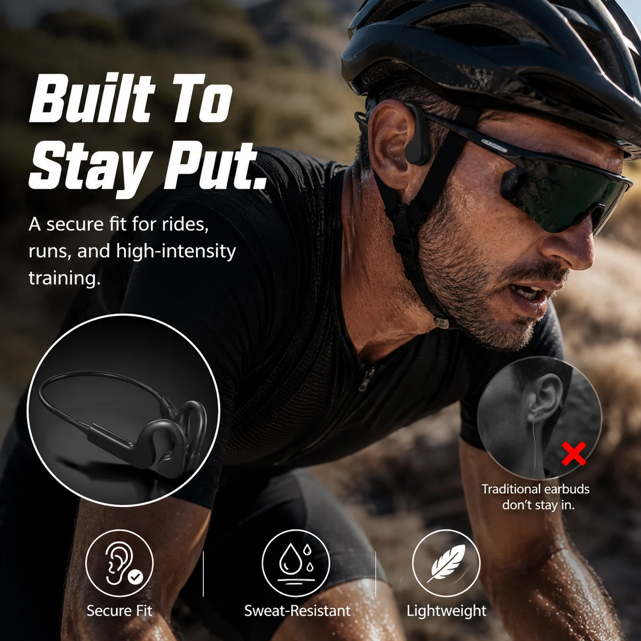 Lumivo Bone Conduction Headphones
