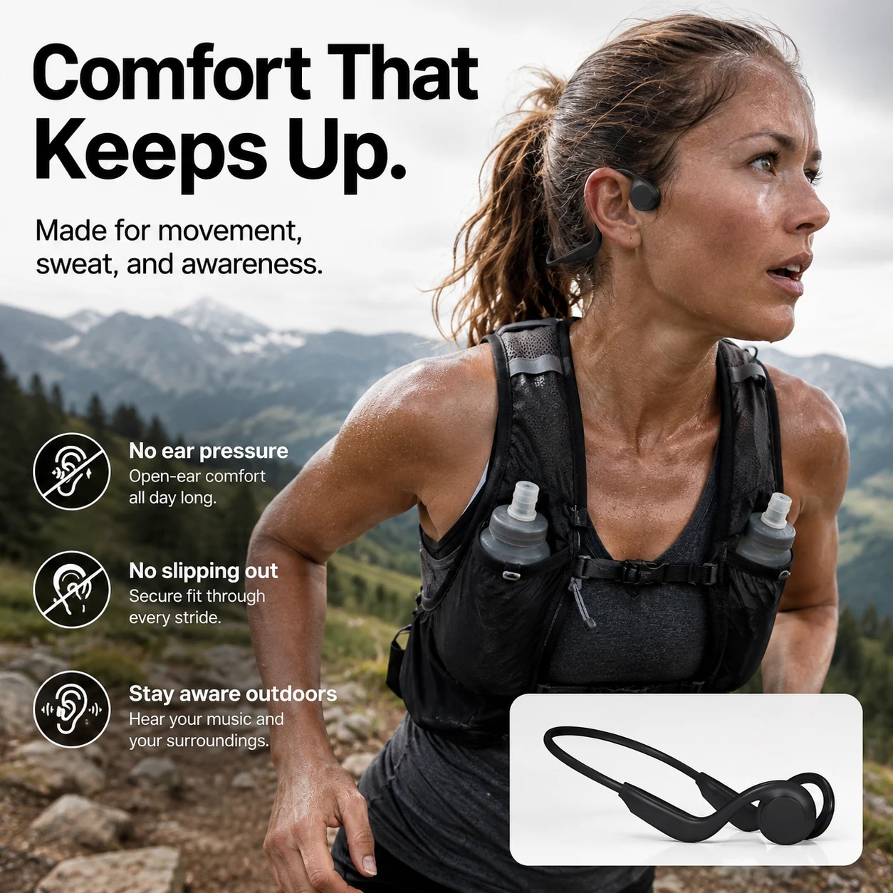 Lumivo Bone Conduction Headphones