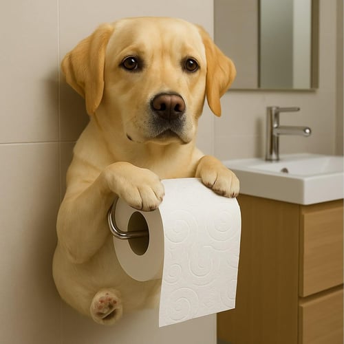🔥LAST DAY SALE 49% OFF 🐶Dog Paper Holder