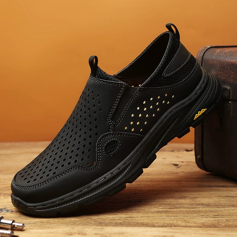 ⏰Last Day! 50% OFF 🔥Men’s - Cowhide Orthopedic Slip-On Loafers by