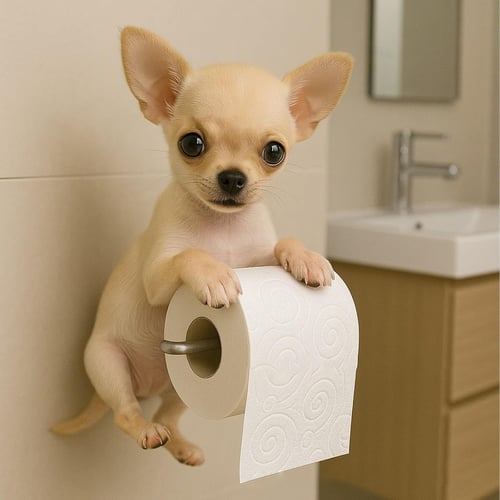 🔥LAST DAY SALE 49% OFF 🐶Dog Paper Holder